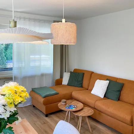 Appartement Kleines Glueck Zentral Mit Balkon Und Parkplatz à Goessweinstein Extérieur photo